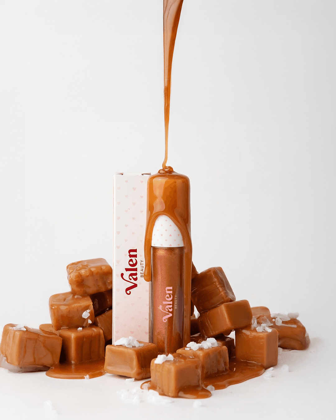 Salt Caramel · cor que entrega